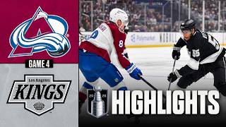 Avalanche vs. Kings | NHL Playoff Highlights | Game 4 | April 26, 2026