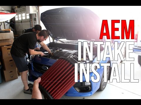AEM INTAKE INSTALL - 2016 SUBARU WRX! PROJECT WRX 1.0