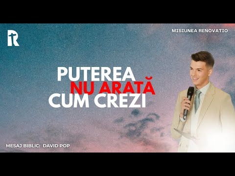 🔴Live Biserica Renovatio | David Pop - Puterea NU ARATĂ cum crezi | 18 Ianuarie 2026