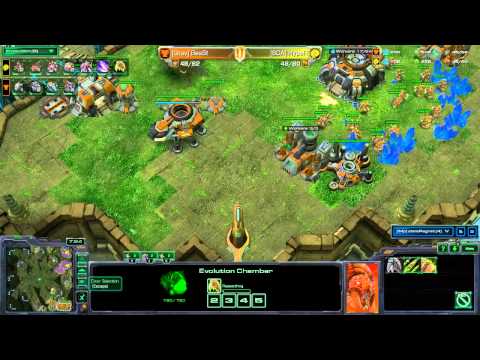 SC2 HotS 1v1 - [Grav]Beast vs [SCA]Hyper - TvZ / Whirlwind / Hellbat Drops vs Roach-Baneling