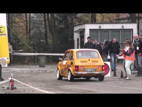 Dariusz Salecki / Sylwia Krzyżak - Super Sprint Zebrzydowice 04.11.2012 Fiat 126p