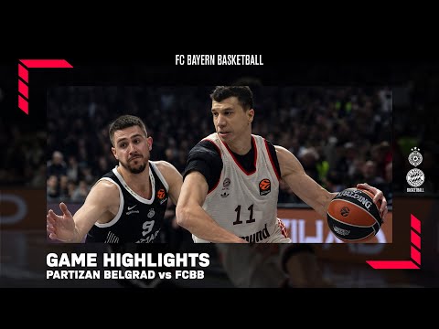 FC Bayern München Highlights | Partizan - FCBB 92:85 | EL 25/26