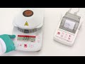 OHAUS Moisture Analyzers MB23, MB25 and MB27: Features (EN)