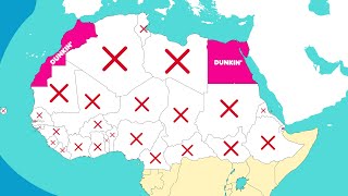 ALL Countries With Dunkin Donuts in 2025!