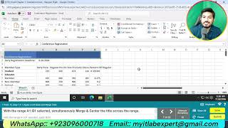 Excel Chapter 1: Simulation Exam | Excel Chapter 1 Simulation Exam | #ExcelChapter1SimulationExam