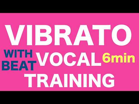 6 Min Daily 【VIBRATO VOCAL TRAINING】 #voice #training #vocal #exercise#easy #vibrato #singing