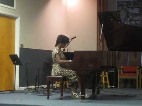 Cianna's Piano Composition at Recital