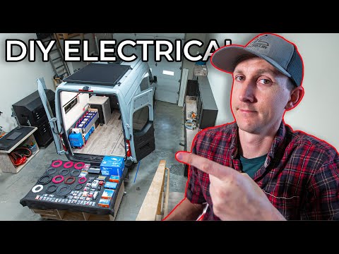 DIY Sprinter Camper Van Electrical Install - Full Tutorial