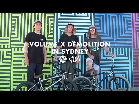 Demolition X Volume Australian Team In Sydney