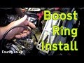 Land Rover 200 Or 300Tdi Boost Ring Installation