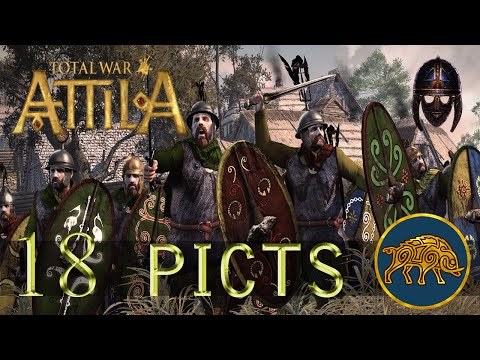 Total War Attila:: Pict Campaign: Part 18 - War with the Garamantians