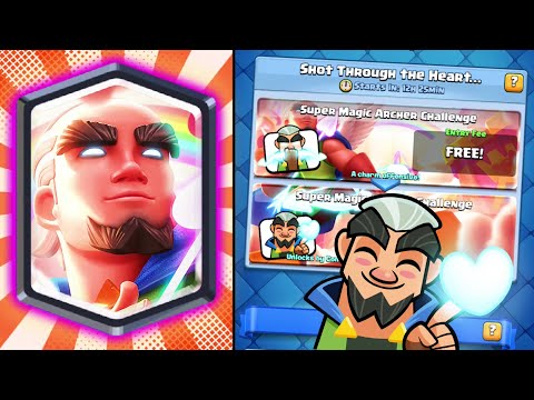 Best Super Magic Archer Challenge Deck! (Clash Royale)