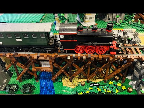 Brick City 118 - Die alte Holzbrücke - Wird Sie halten wenn der Zug da rüber rollt??