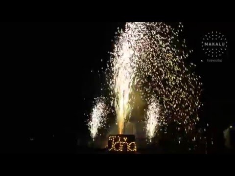 Narozeninový pyromuzikál | Birthday pyromusical - MAKALU Fireworks s.r.o.