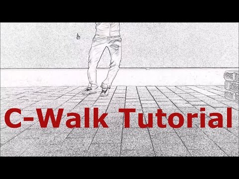 C-Walk - Crip Walk Tutorial - Heeltoe Inverted Heeltoe Advanced Heeltoe