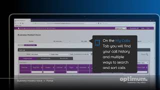 Optimum Business Hosted Voice Tutorial Chapter 1 - Portal