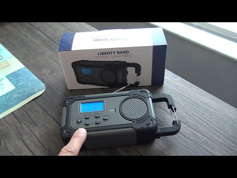 4Patriots Liberty Band Tactical Solar Emergency Radio, And Why You Should Have One In Your Home!!
