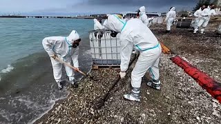 Tuapse: Rauch über russischer Raffineriestadt nach ukrainischem Drohnenangriff