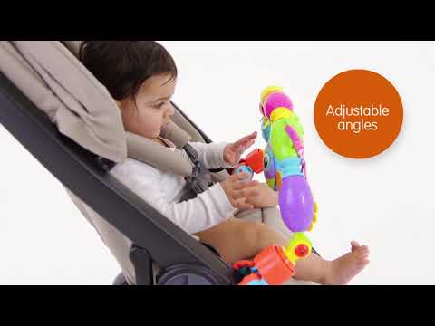PLAYGRO vežimėlio žaislas Toucan Musical Play Arch, 0186985 video