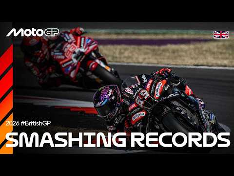 Destroying lap records in the last 5 mins of MotoGP Practice 💣 | 2026 British GP