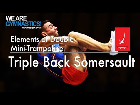 Elements of Double Mini-trampoline - TRIPLE BACK