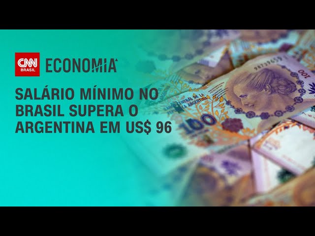 Salário mínimo no Brasil supera o argentino em US$ 96 | BRASIL MEIO-DIA