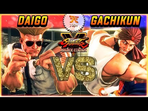 SFV AE ✪ DAIGO (Guile) vs GACHIKUN (Rashid) | Ranked Match ✪ SF5 TenSFV