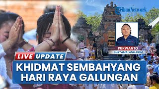 Umat Hindu Malang Rayakan Galungan dengan Khidmat di Pura Luhur Dwijawarsa