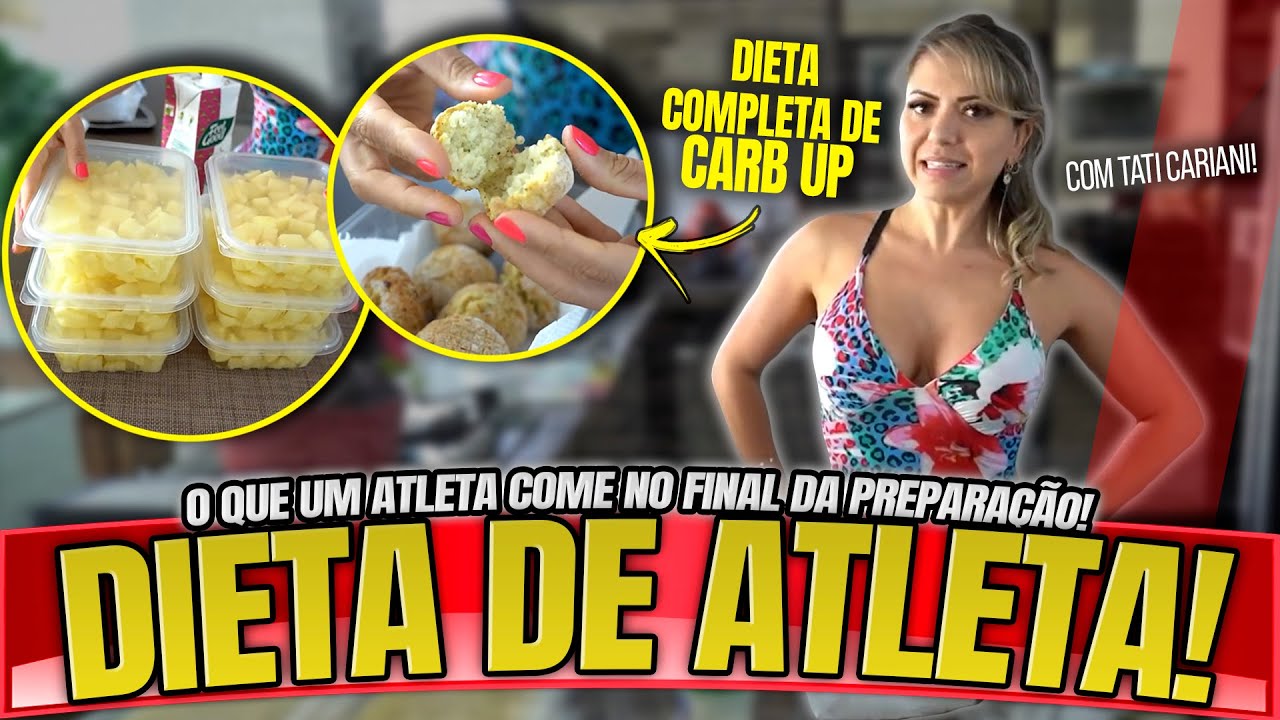 O QUE UM ATLETA COME NO FINAL DA PREPARAÇÃO? – MASTER CLASS RENATO CARIANI