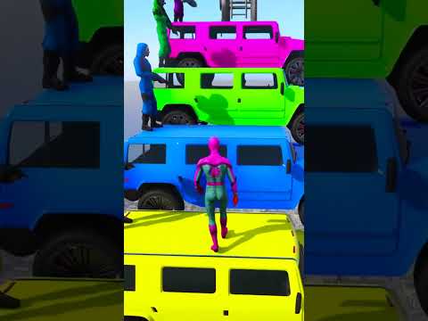 team spider man vs gorilla army#1millionviews#shorts#shortsfeeds#spoderman