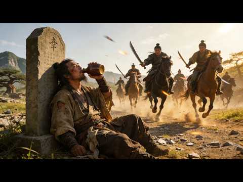 Kung Fu Movie! The drunkard is a martial arts master, wiping out 100 villains in an instant!