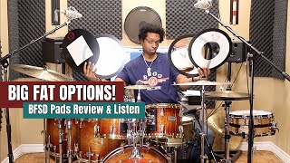 Video thumbnail for Big Fat Snare Drum Pads Review & Listen by Rob Brown