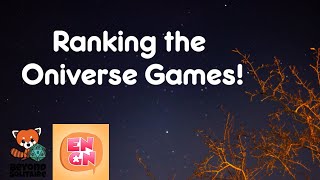 Ranking the Oniverse Games (with Jason Perez)