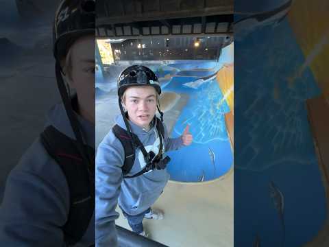 riding the most toxic skatepark 😳