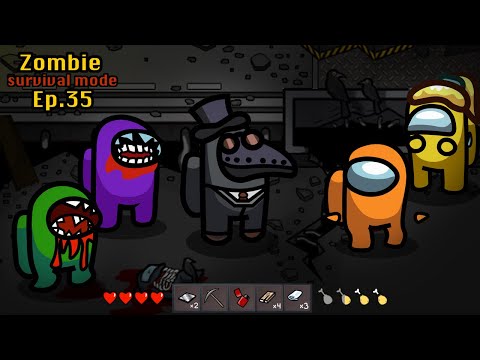 Survival Mode 🛠 Among Us Zombie - Ep 35 - Animation