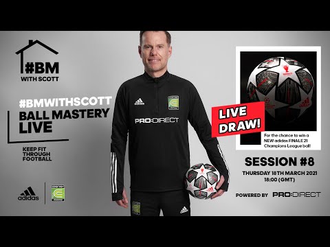 COME BACK STRONGER WEEK 8 - LIVE LOCKDOWN FOOTBALL SKILLS & FIT SESSION | COERVER EW BALL MASTERY