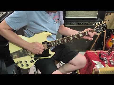Gibson Custom Shop '61 Les Paul SG Standard Reissue with Vibrola 2007 Polaris White image 19