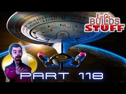 Eaglemoss Star Trek USS Enterprise NCC 1701-D Kit (Part 118): EmGo Builds Stuff