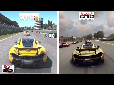 Project CARS vs GRID Autosport - McLaren P1 Graphics & Sound Comparison