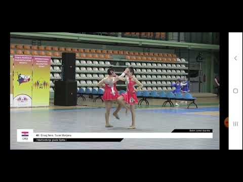 duo/trio baton juniors - Marijana Tucak and Branka Tucak - Split, Croatia