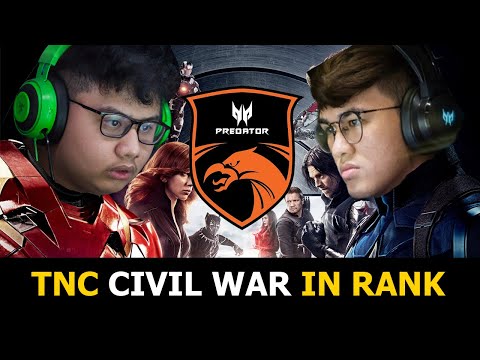 TNC CIVIL WAR IN RANK - GABBI VS ARMEL DOTA 2