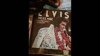 ELVIS PRESLEY -THE U. S .  MALE , FULL ORIGINAL VINYL 1975