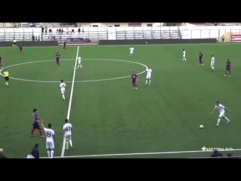 PUGLIA, he passes the ball back to his opponents but accidentally scores a EUROGOAL from midfield.