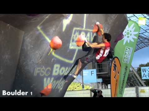 VAUDE - Boulder World Cup Finals in Munich 2012 - Men