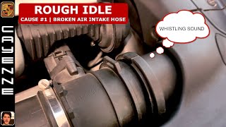 Rough Idle | Cause #1 | Broken Air Intake Hose | Porsche Cayenne (955, 957) (2003 - 2010) (9PA) VR6