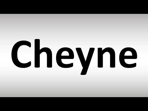 How to Pronounce Cheyne