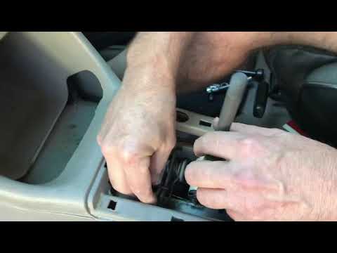 Accessing VW Mk3 02A shifter to replace shifter bushings in cabin