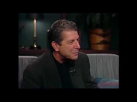 Leonard Cohen interviewed by Charlie Rose, 1988
