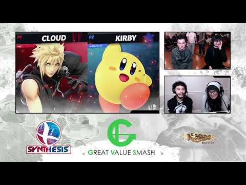 Smash Ultimate: Eggbert (Cloud) V UMP | redeyes222 (Roy, Kirby) - Synthesis 18 Tournament SSBU