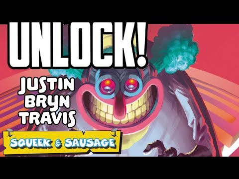 UNLOCK! Squeek & Sausage| Justin, Bryn, Travis